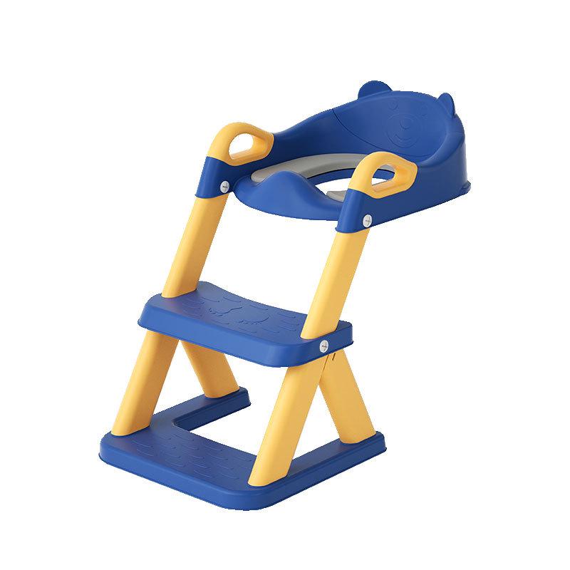 Детское регулируемое сиденье для унитаза с лестницей для мальчиков и девочек