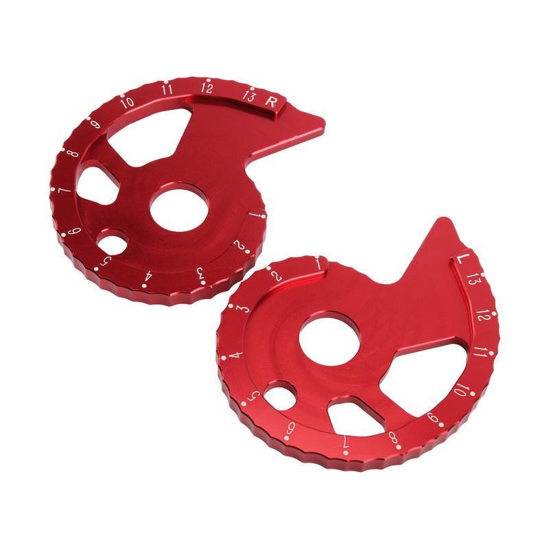 For Yamaha Motorcycle Chain Adjuster CNC Aluminum Chain Guard For TTR 225 250R TW 200 225E XT 225 250 600E XTZ600 WR250Z DT 125R