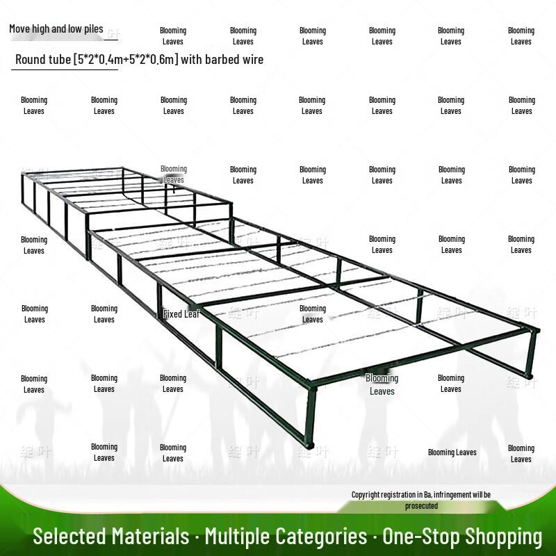 Mobile Tactical Low Crawl Obstacle Course