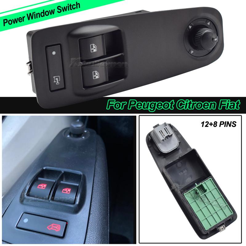 Новый переключатель стеклоподъемника 735487423 для Citroen Relay Jumper Peugeot Boxer Fiat Ducato Doblo Vauxhall Combo 01354217180 6554XN
