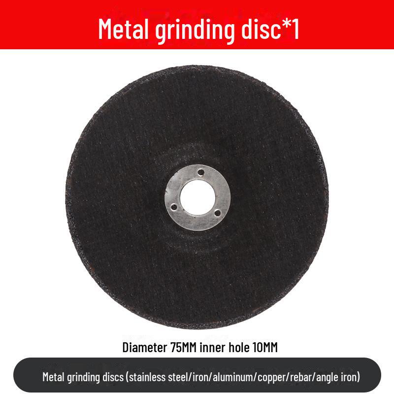 Мини-лезвие для угловой шлифовальной машины 3 дюйма - отрезной диск 75 мм для дерева, металла и плитки, внутреннее отверстие 10 мм