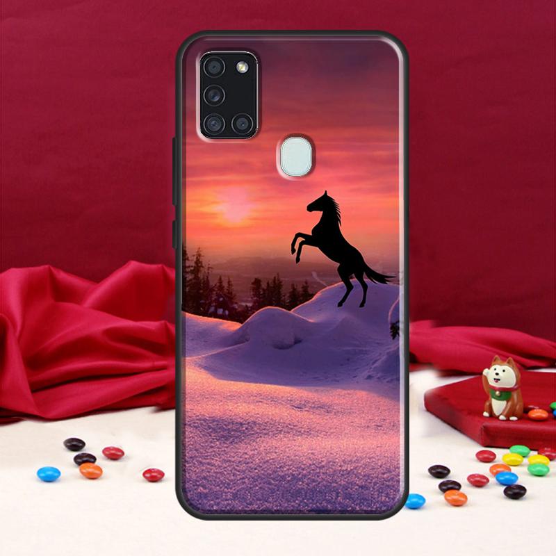 Чехол с изображением лошади и животного для Samsung Galaxy A34 A54 A14 A53 A13 A51 A71 A50 A12 A22 A32 A52 A72 Чехол для телефона
