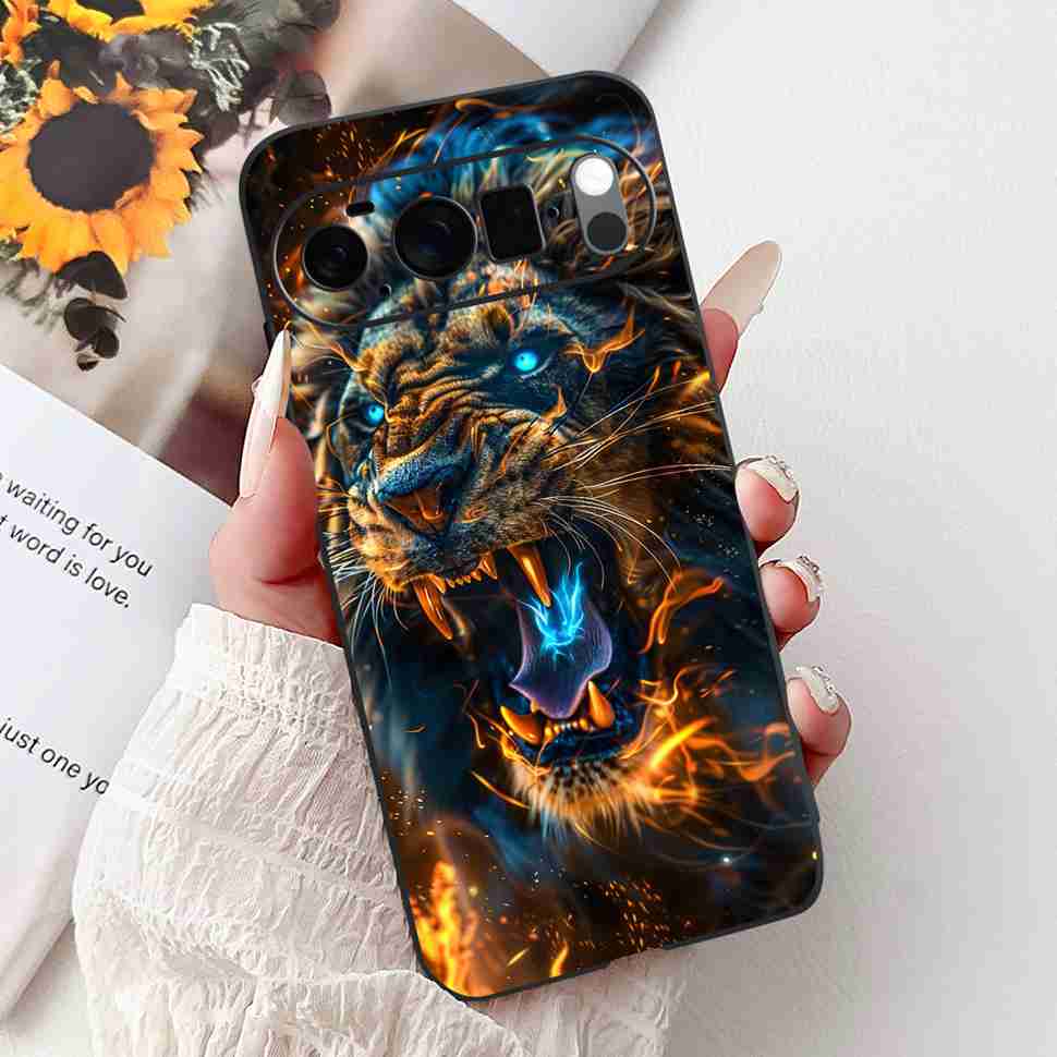 Чехол для Google Pixel 10 Pro Роскошные Расписные Чехлы 6.3" Мягкий Силиконовый Чехол для Телефона Для Google Pixel 10 Pixel10 Pro Задняя Крышка Capa