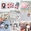 50Pcs Ins Photocard Protector Star Bowknot Print Self-Adhesive Opp Bags Card Sleeve Gift Packaging Self Sealing Bag