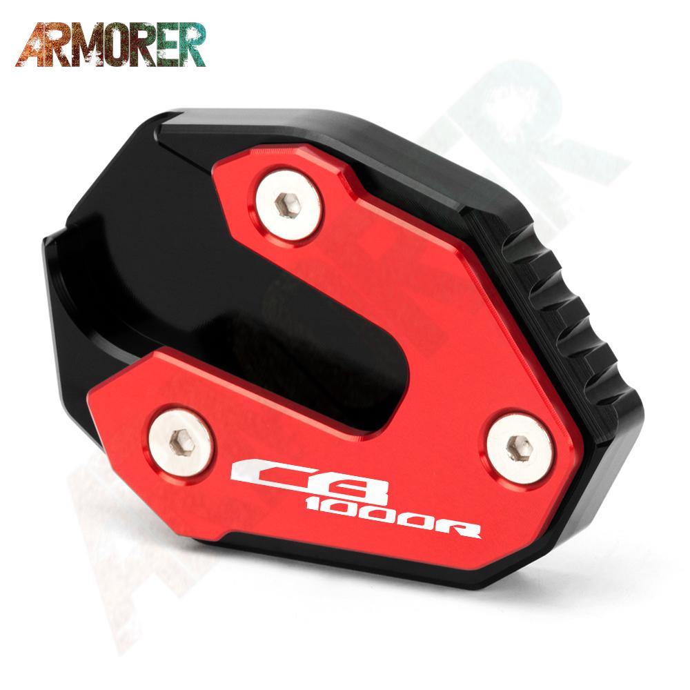 Аксессуары для мотоциклов для HONDA CB 1000R CB1000R CB1000 R подставка для ног с ЧПУ, боковая подставка для ног, удлинитель, опорная пластина 2018-