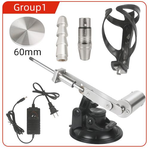 Телескопический линейный привод с ходом 45 мм, мини-двигатель возвратно-поступательного механизма, линейный привод, регулируемая мощность и скорость, EU/US