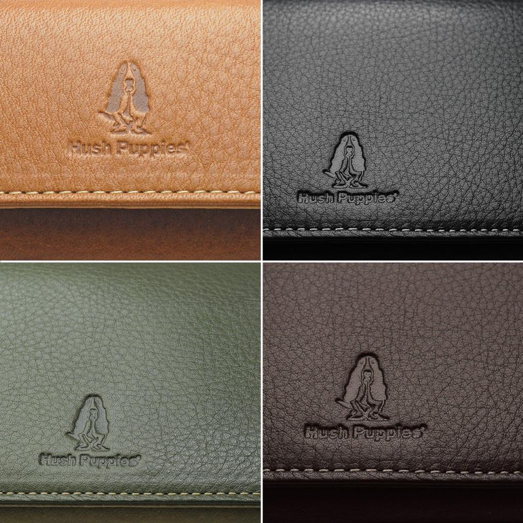 Кошелек Hush Puppies Nick, двойной кошелек для монет, круглая молния, воловья кожа HP0608 (зеленый (50))