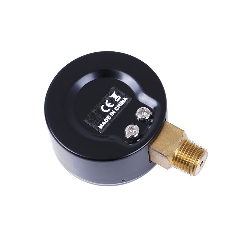 Манометр низкого давления для топлива, воздуха, масла, газа, воды 50 мм 0-15 фунтов на квадратный дюйм 0-1 бар 1/4 Bspt