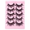 Band Extension Thick Long 3D Faux Mink Eyelashes Wispy Fluffy Thai Wet Eyelashes False Eyelashes