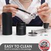 TIMEMORE C3S Max Coffee Grinder, Manual Folding Handle, 30g Capacity, CNC Stainless Steel Conical Burrs, Internal Adjustable Settings, Double Bearing