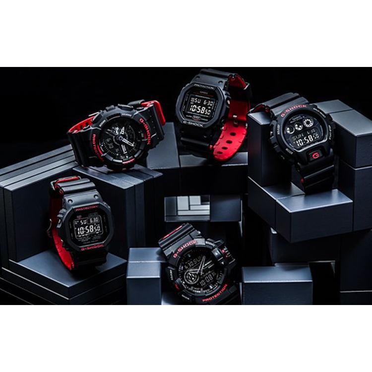 Casio Мужские часы G-SQUAD Черные DW5600HR-1PRFC DW5600HR-1PRFC