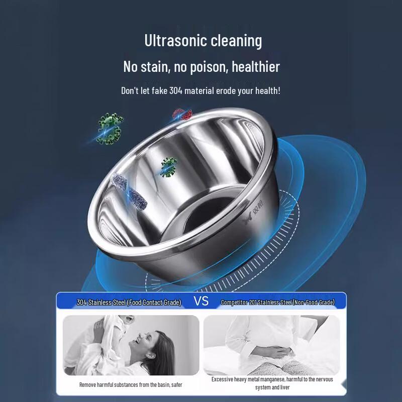 Shuangqiang 304 Stainless Steel Food Grade Mixing Bowl Set