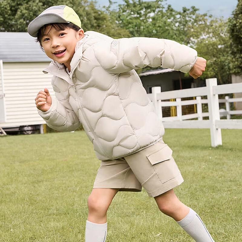 Bosideng T250135500 Kids 3-Proof Hooded Down Jacket