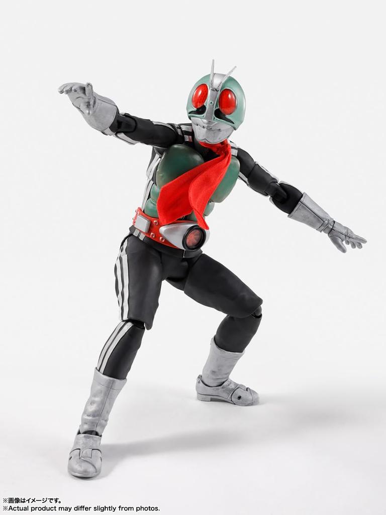 TAMASHII NATIONS Резьба по кости Kamen Rider New 1 Glorious Rider эпохи Сёва Издание с ограниченным тиражом База Примерно 145 мм ПВХ АБС Ткань Окрашенный