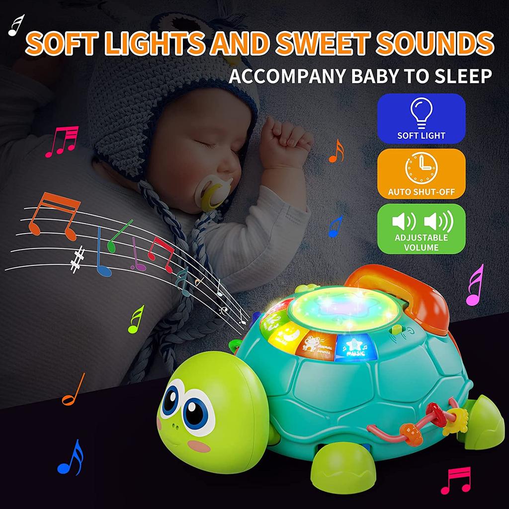 Детские игрушки 12-18 месяцев, светящиеся детские игрушки, музыкальная черепаха с буквами и цифрами, телефон, детские игрушки для обучения, обучающие игрушки, подарки