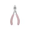 Портативный розовый цвет нержавеющая сталь плоскогубцы набор инструментов круглый носик режущий проволочный плоскогубцы набор для бисероплетения своими руками изготовление ювелирных изделий