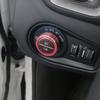 For Jeep Renegade 15-2023 Red Alloy Headlight Switch Control Knob Ring 1pcs