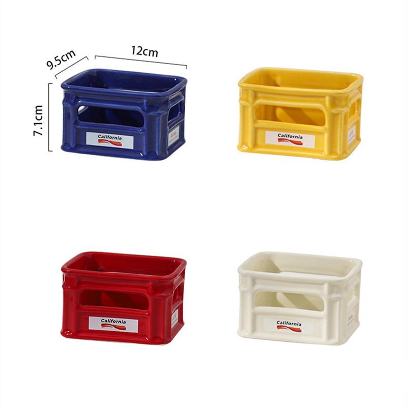 Творческая керамическая миска квадратная бытовая пищевая емкость послеобеденный чай попкорн картофель фри курица десерт миски кухонные принадлежности