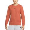Men's Nike Round Neck Long Sleeves Casual Sports Pullover Knitwear Madder Root Brown DN3618-827