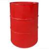 Металлическая стальная бочка TH 216,5 л с канавками пробки 3/4 и 2 в крышке - КРАСНЫЙ МИКС