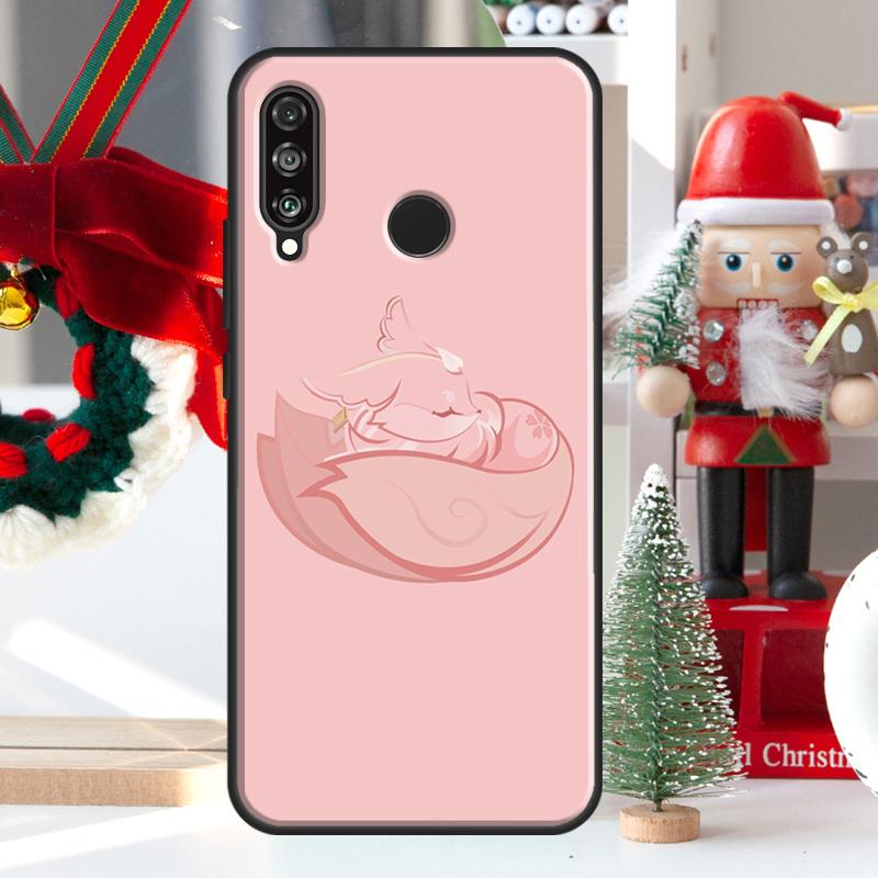 Чехол Yae Miko Genshin Impact для Huawei Nova 5T 9 10 SE 7i 8i 11i 12i Y73 Y72 Y61 Y91 Y60 Y70 Y90 P20 P40 P30 Lite