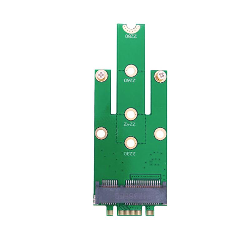 Ngff M.2 B Key To Msata Mini Pci-E Pci-Express Sata 3.0 Ssd поддерживает слот B Mode Msata Male Converter Adapter Card для 2242/2260