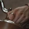 Серебряное кольцо для мужчин, модное одиночное кольцо, закрытый дизайн, простое и уникальное гладкое кольцо-ободок, минималистичный стиль, открытое мужское кольцо на указательный палец