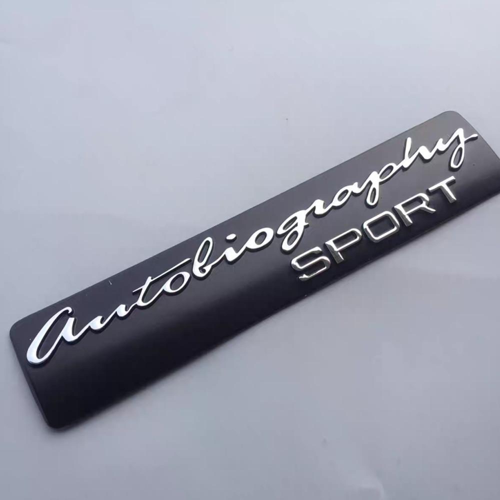 Автобиография SPORT ULTIMATE EDITION Значок Эмблема автомобиля для R-ange-R-over E-voque D-EFENDER D-iscovery Styling Наклейка с логотипом на багажник