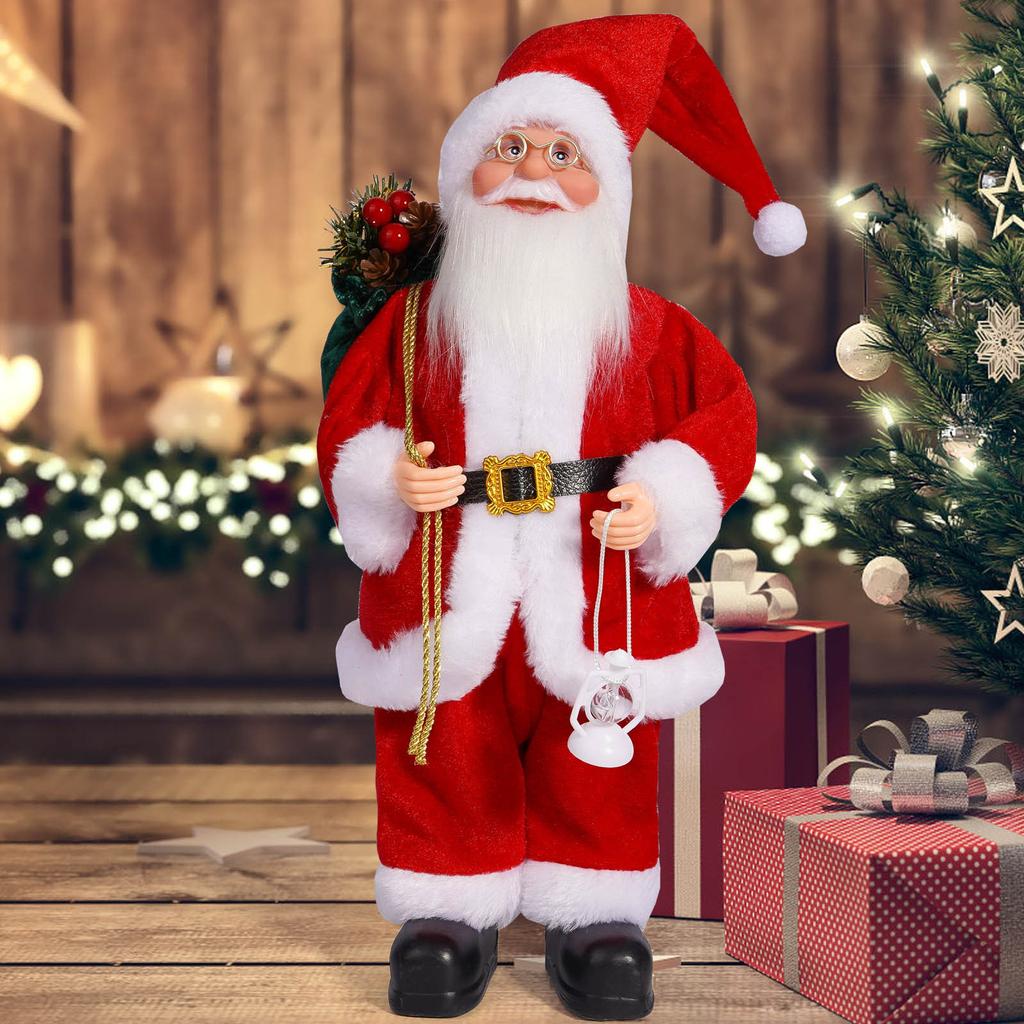 Xmas Decor for Home Navidad Party Ornaments Christmas Ornaments Santa Claus Doll with Gift Bags