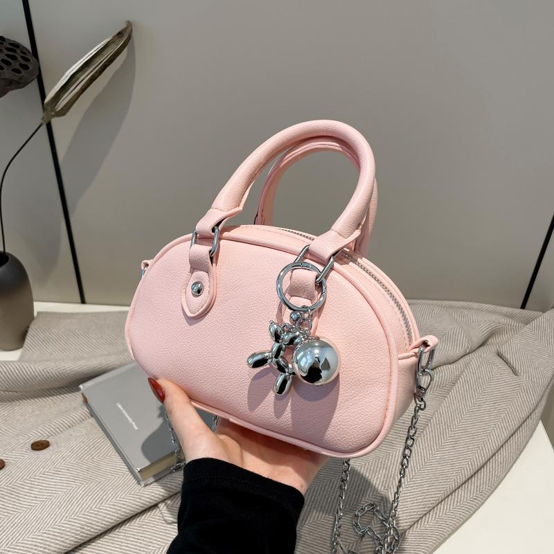 Высококачественная маленькая круглая сумка Niche Design, женская универсальная сумка через плечо, женская сумка-мессенджер, модная сумка для боулинга