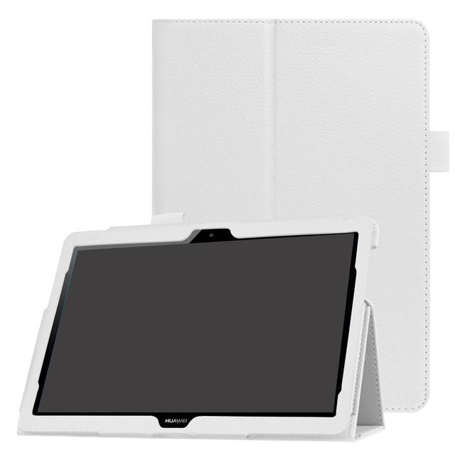 Черный чехол из ПУ кожи для планшета Huawei MediaPad T3 10 с функцией подставки