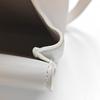 [Pre-Owned] Bottega Veneta Chalk Leather Clip Shoulder Bag 'White' - Very Good #1RCF78E
