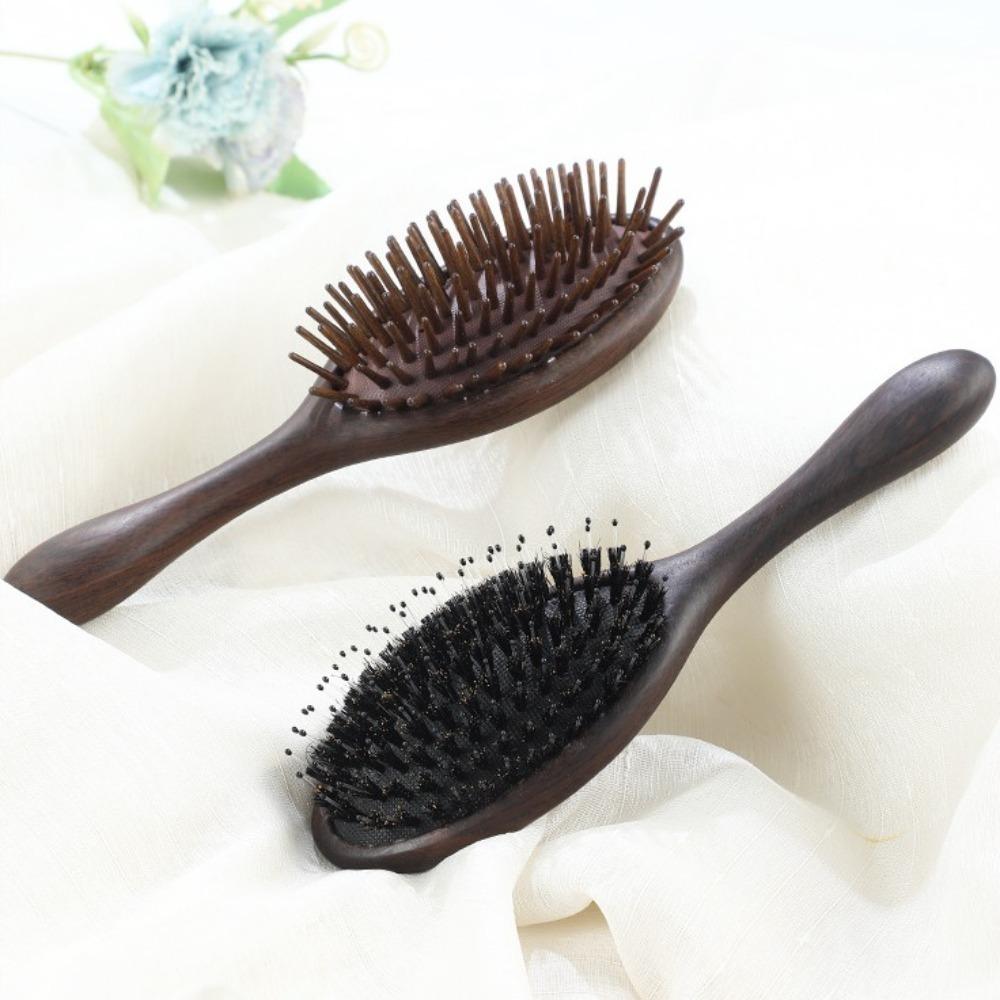 Bristle Air Bag Hair Comb Hair Beauty Scalp Massaging Hairbrush Retro Hair Styling Tool Lady/Girl