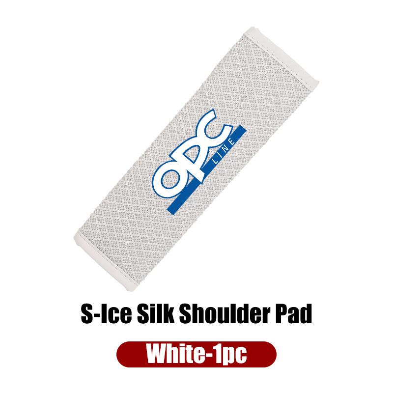 Universal Car Ice Silk Shoulder Protection Pad Interior Accessories For Opel Corsa Astra Insignia Vectra Zafira Meriva