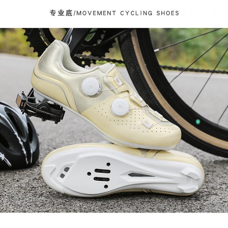 A5 Cycling Shoes Mountain Bike Road Hard Sole Non-Cleat Footwear Breathable Anti-Slip Shock Absorption