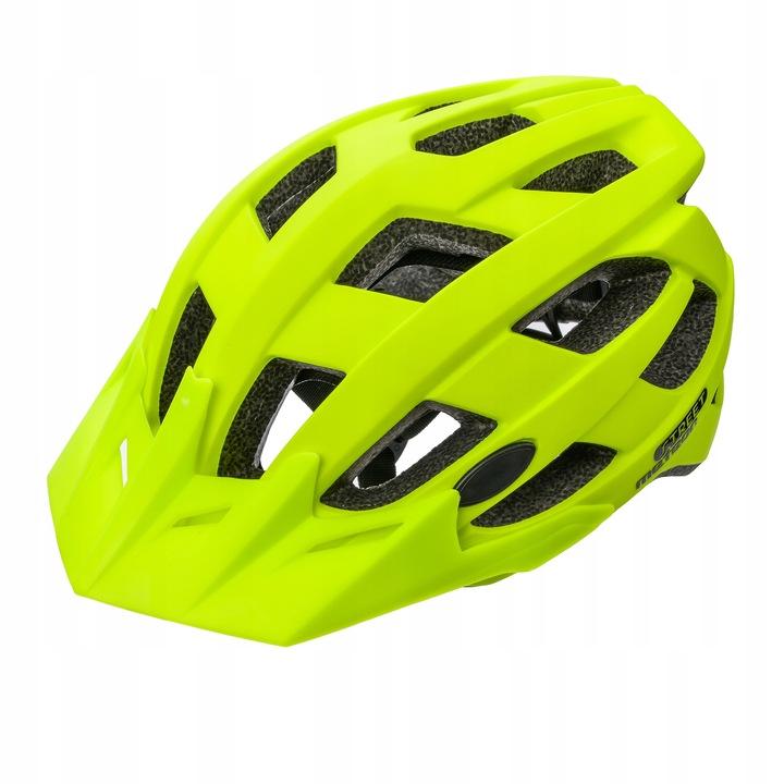 Kask Rowerowy Meteor Street L 58-61 In-Mold Żółty
