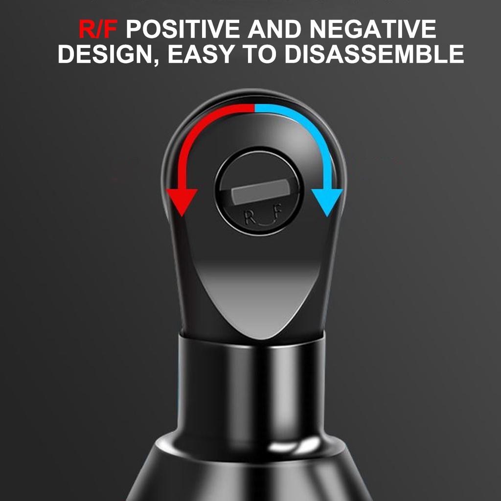 100 Нм, 18 В, беспроводной электрический гаечный ключ, инструмент для ремонта, перезаряжаемый угловой ключ с комплектом зарядного устройства из 2 батарей