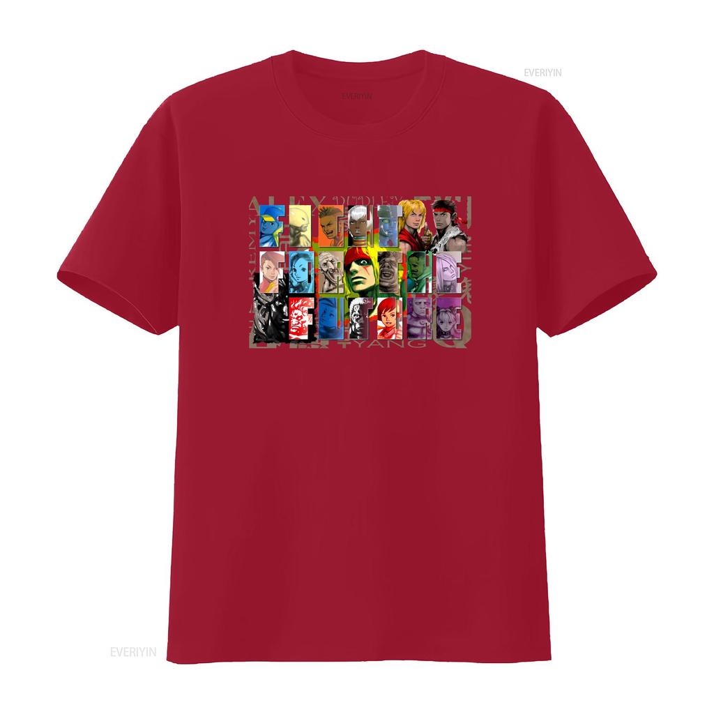 SF3 3rd Strike Cover Art Premium T shirt s for Him Her Arcade vintage Washed Top For Everyday Wear graphic fashion Comfortable