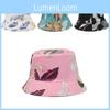 Tropical Plant Fisherman Hat Sunhat Unisex Wide Brim Beach Sun Protection Hat