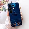 For Tecno Camon 50 4G Case New Butterfly Painted Shockproof TPU Soft Protective Phone Capa For Tecno Camon50 CN5 Case Cover