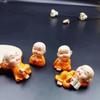 DIY Buddha Ornaments Cute Small Monk Sculpture Mini Buddha Figurine  Home Desktop Decor