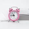 Student Desk Clock: Creative Silent Alarm, Metal Mini Table Clock, Cute Decorative Pocket Watch for Dorms