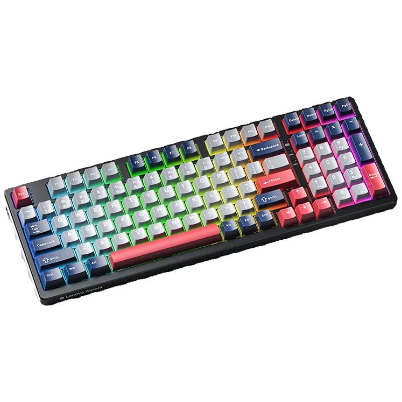 Lenovo Трехрежимная RGB механическая клавиатура Aurora GK10 с возможностью горячей замены