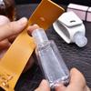 Держатель для ключей для хранения геля для мытья рук, держатель для дезинфицирующего средства для рук, пустая бутылка, чехол из искусственной кожи