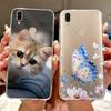 Чехол для Vivo V9 Youth 1727 1726 Милый Чехол с Рисунком Сердечка Мягкий Тонкий Чехол для Телефона Для Vivo Y85 Y89 V 9 Youth VivoV9 6GB Fundas