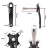 IXF Crank Mtb Интегрированная система шатунов Hollowtech 104 Bcd Crank 2 Crown Шатуны для горного велосипеда 32/34/36/38/40/42T