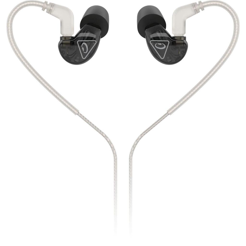 Behringer Studio Monitor Earphones with Dynamic Micro Driver Black SD251-CK