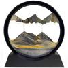 Hourglass Frame for Ephemeral Landscapes 3D Moving Sand