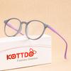 Round Reading Glasses For Women Computer Anti Blue Light Men Presbyopia Hyperopia Clear Lens Reading Eyeglasses Eyewear High-Definition Resist Fatigue