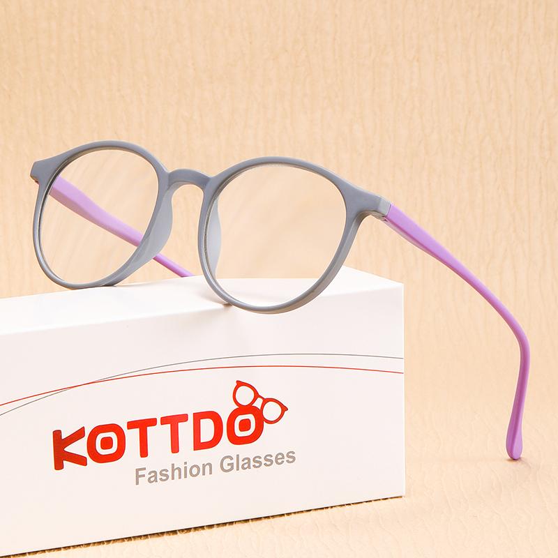 Round Reading Glasses For Women Computer Anti Blue Light Men Presbyopia Hyperopia Clear Lens Reading Eyeglasses Eyewear High-Definition Resist Fatigue